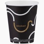 Papírpohár 2dl Fekete Gourmet