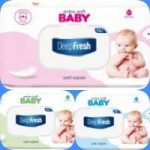 DeepFresh nedves baba törlőkendő Extra Soft-FlipTop