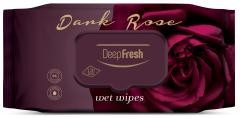 DeepFresh nedves törlőkendő Dark Rose