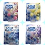   AQUA BLOOM WC frissítő és illatosító golyó 4féle illat