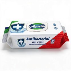 Antibakteriális Aquella nedves törlőkendő 
